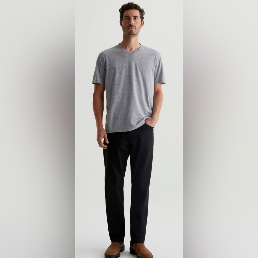 AG Adriano Goldschmidt the Graduate denim 31x34 black jeans